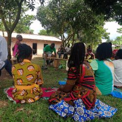 capacity building on organic farming. The knowledge obtained off here is extended at community level to inprove nutritional needs of households